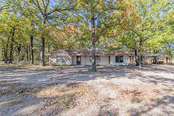 8.59 Acres of Land with Home for Sale in Cooper, Texas