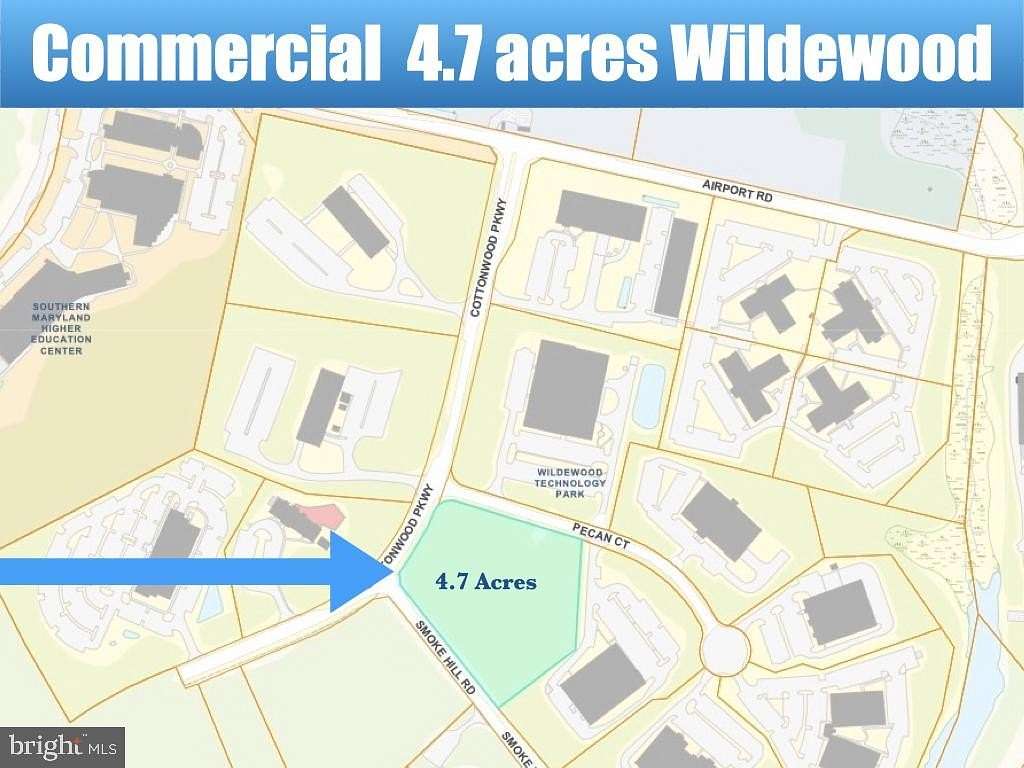 4.7 Acres of Commercial Land for Sale in California, Maryland
