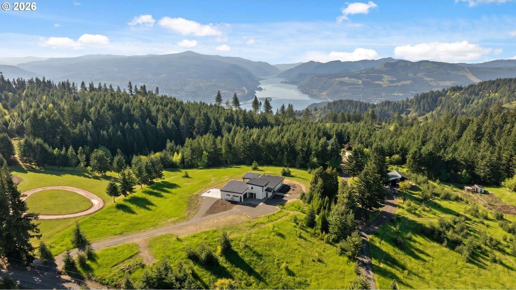 5 Acres of Land with Home for Sale in White Salmon, Washington