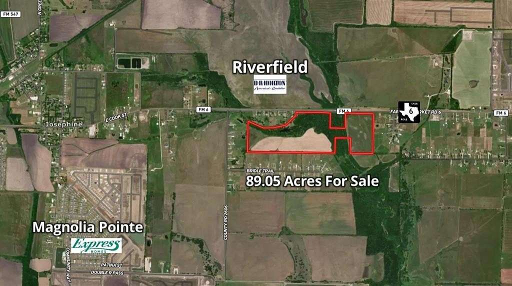 94 Acres of Recreational & Residential Land for Sale in Caddo Mills, Texas