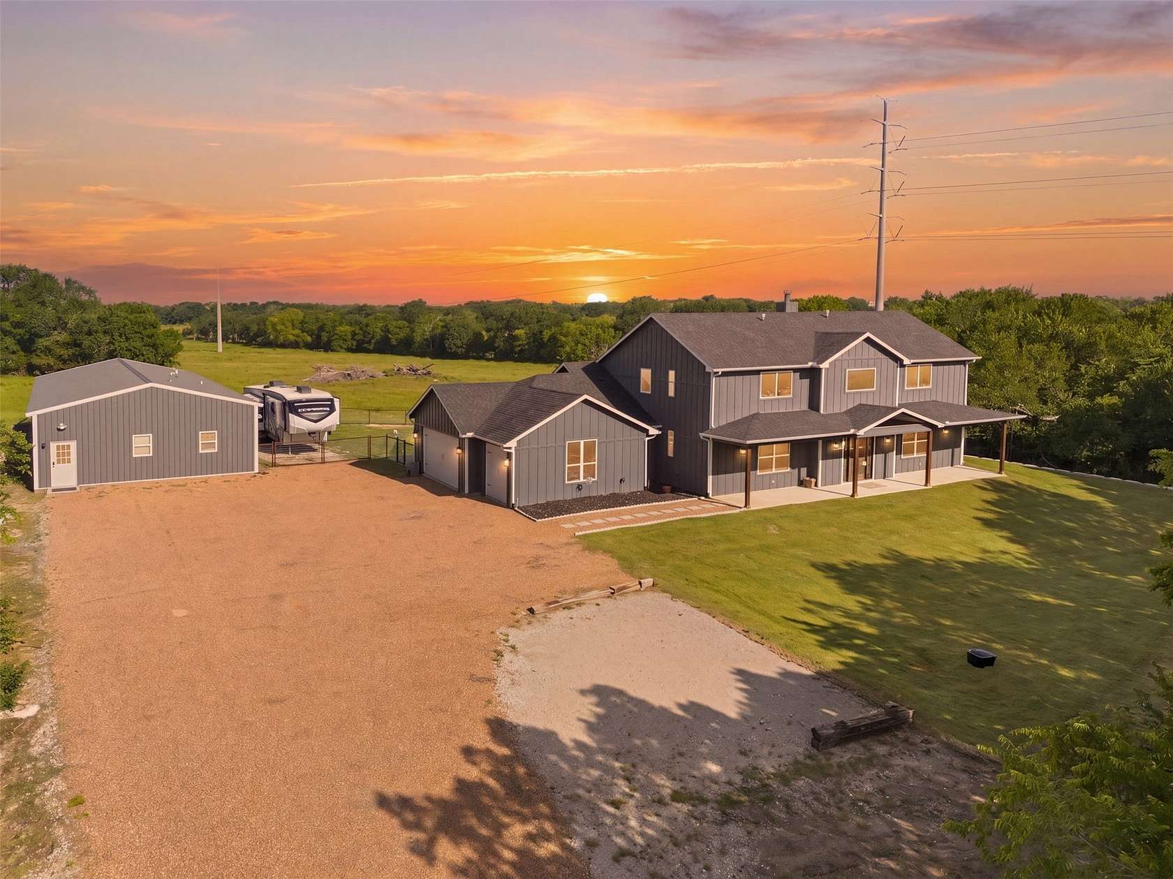 17.1 Acres of Land with Home for Sale in Farmersville, Texas