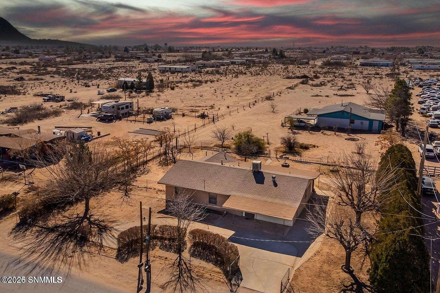 1.89 Acres of Land with Home for Sale in Chaparral, New Mexico