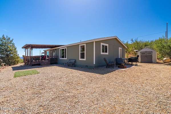 2.33 Acres of Land with Home for Sale in Dewey-Humboldt, Arizona
