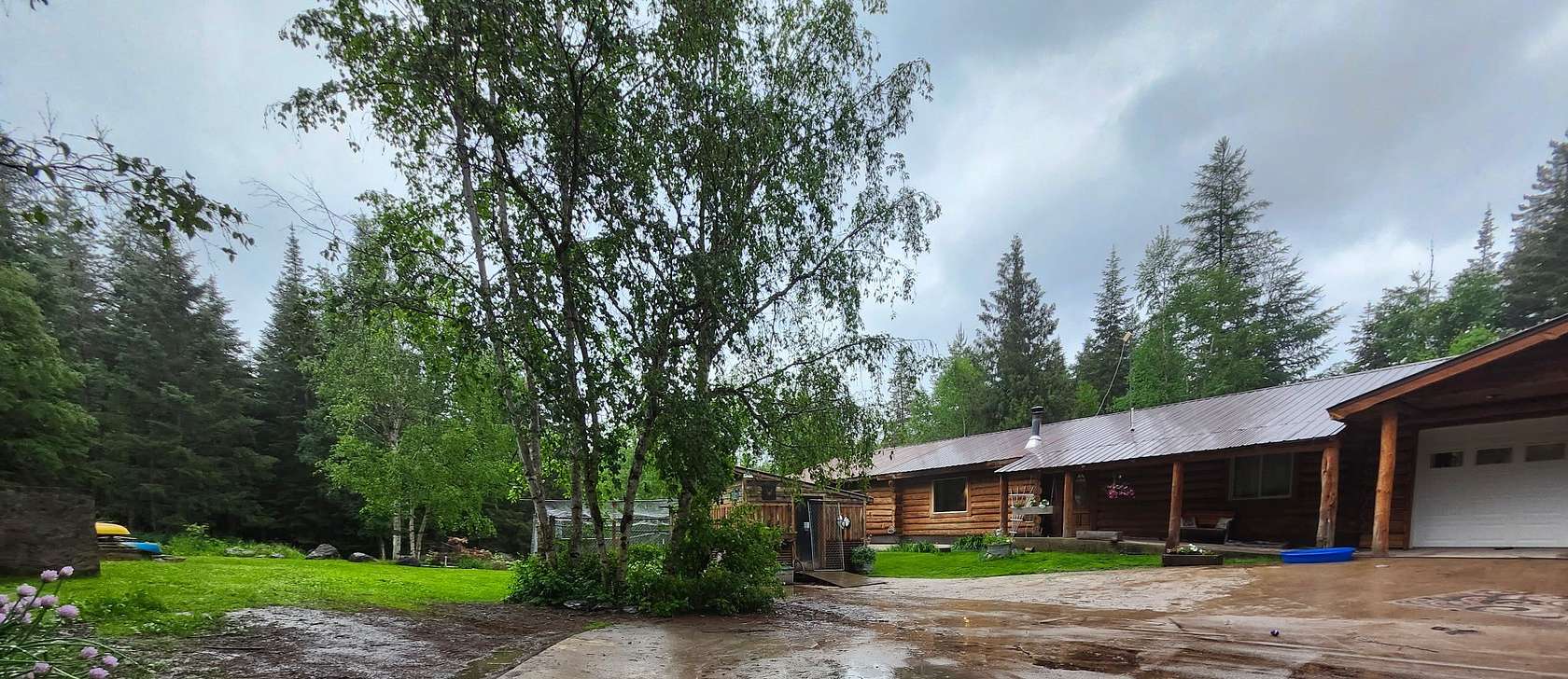 3 Acres of Land with Home for Sale in Bigfork, Montana