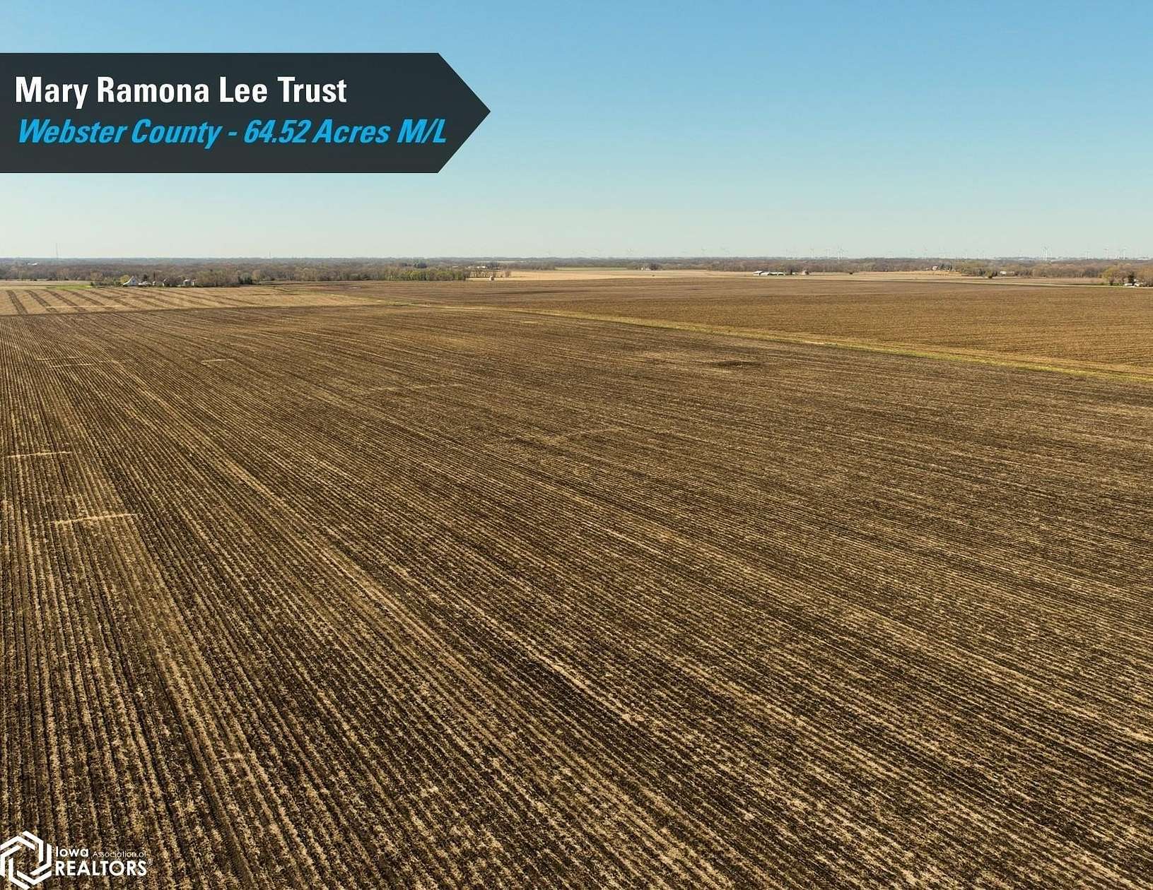 64.5 Acres of Agricultural Land for Auction in Duncombe, Iowa