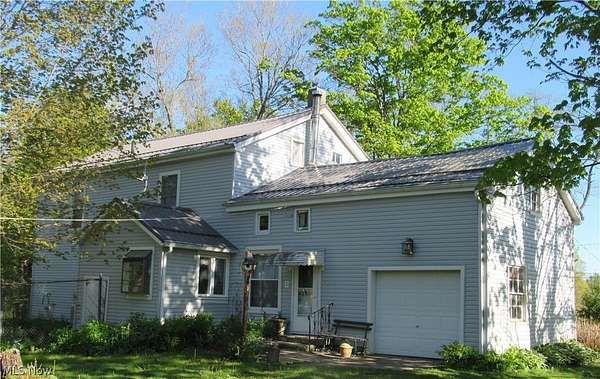 106 Acres of Land with Home for Auction in Southington, Ohio