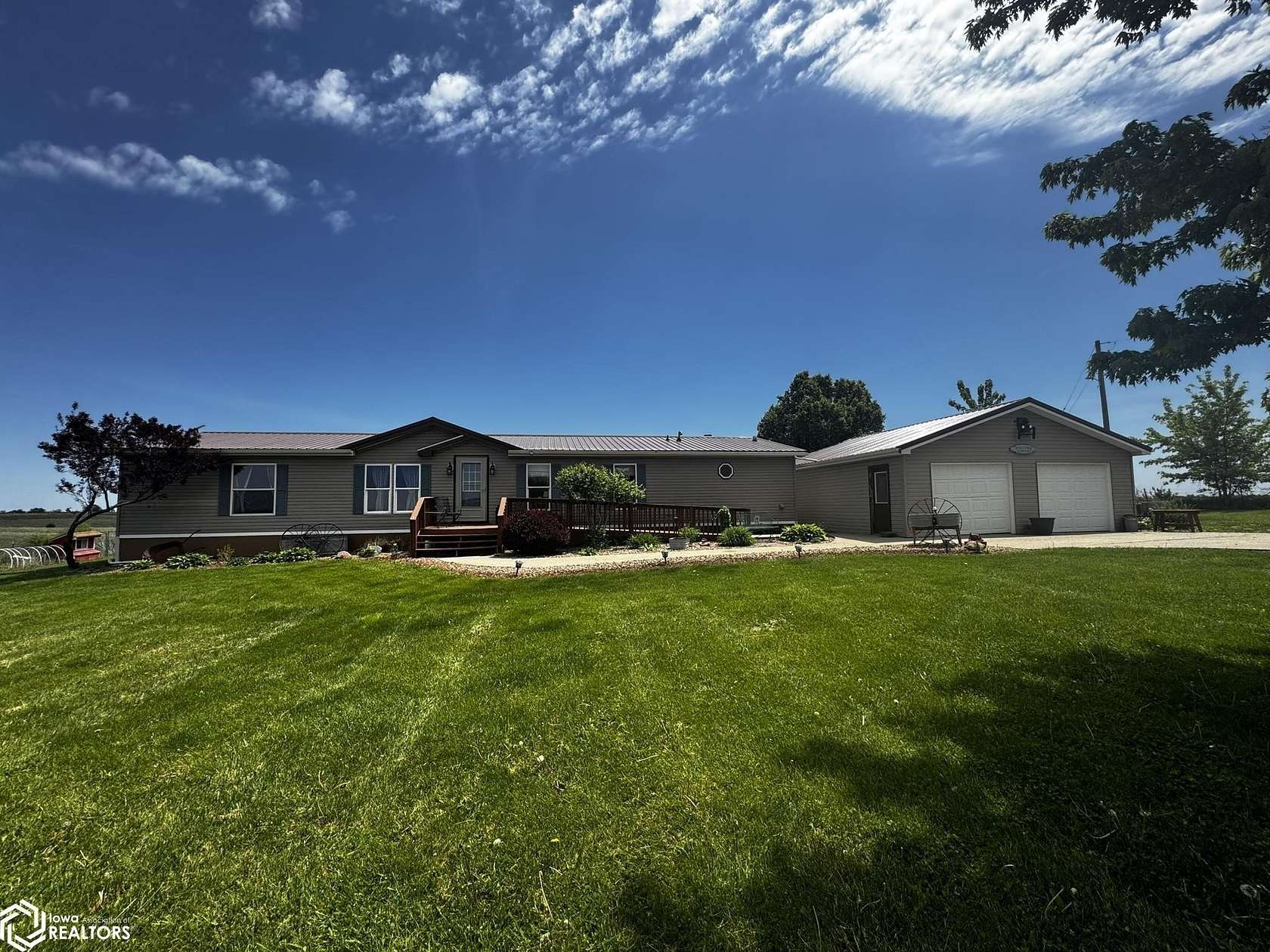 5 Acres of Land with Home for Sale in Woodburn, Iowa