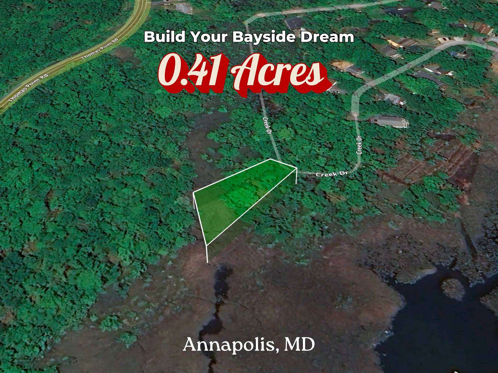 0.41 Acres of Residential Land for Auction in Annapolis, Maryland