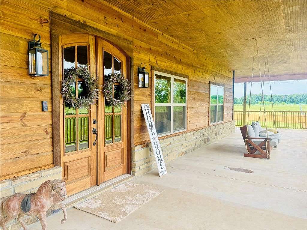 115 Acres of Agricultural Land with Home for Sale in Atkins, Arkansas