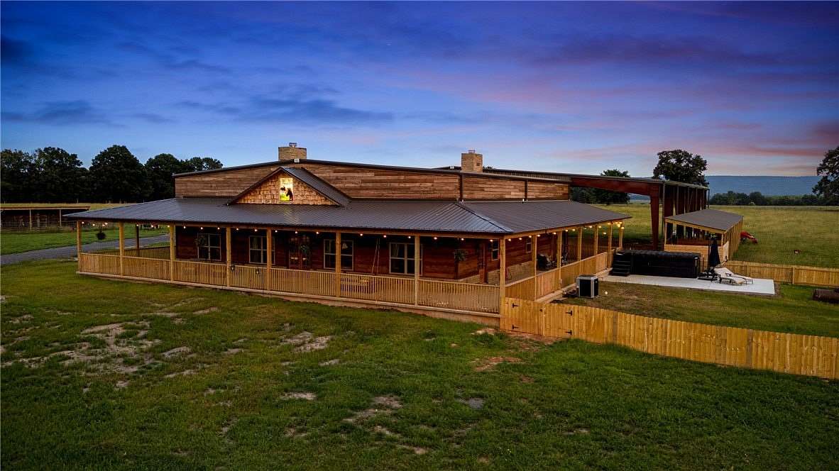 115 Acres of Agricultural Land with Home for Sale in Atkins, Arkansas