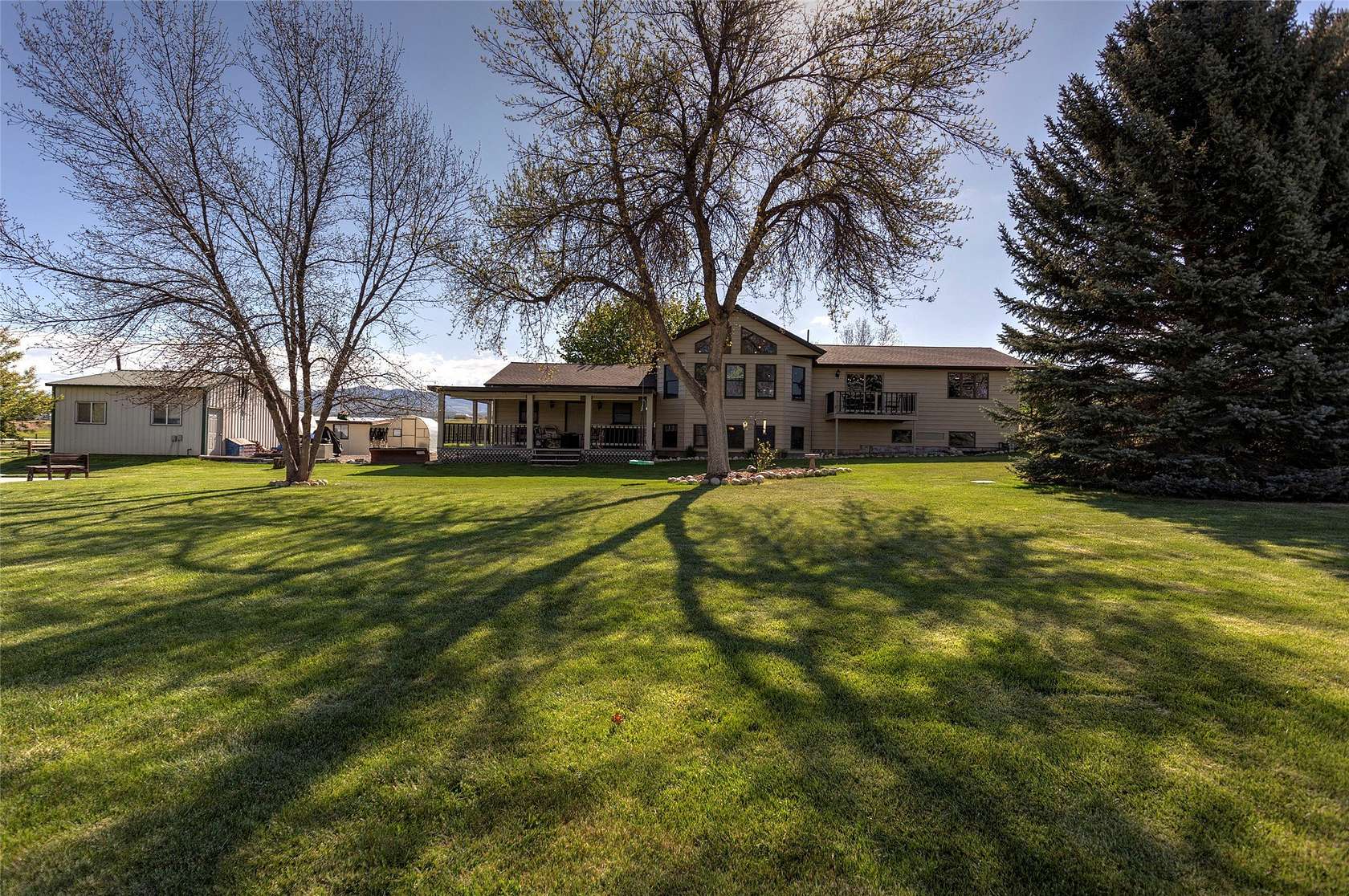 5 Acres of Land with Home for Sale in Corvallis, Montana