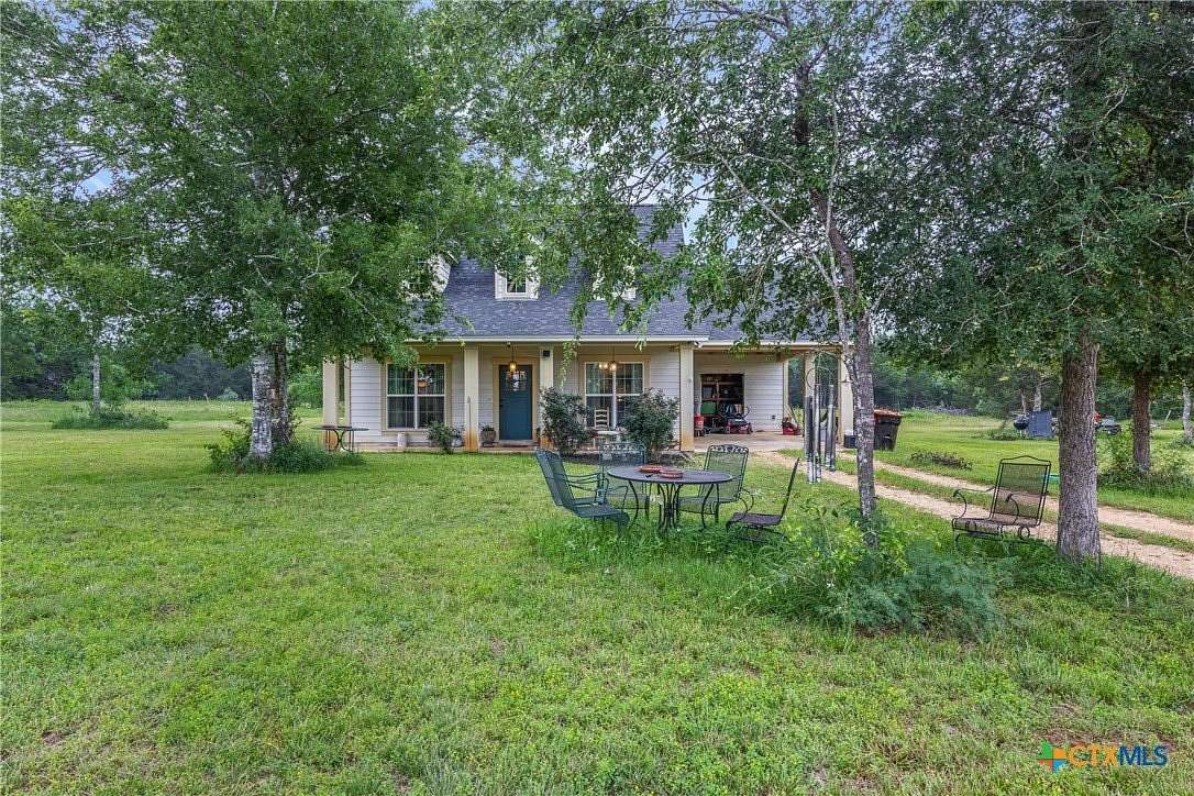 10 Acres of Land with Home for Sale in Rosanky, Texas