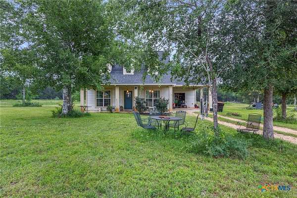 10 Acres of Land with Home for Sale in Rosanky, Texas