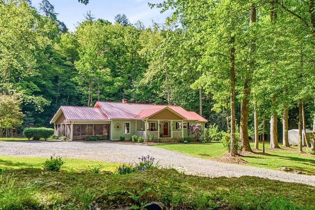 4.73 Acres of Land with Home for Sale in Hayesville, North Carolina