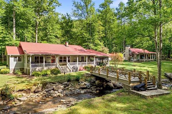 4.73 Acres of Land with Home for Sale in Hayesville, North Carolina