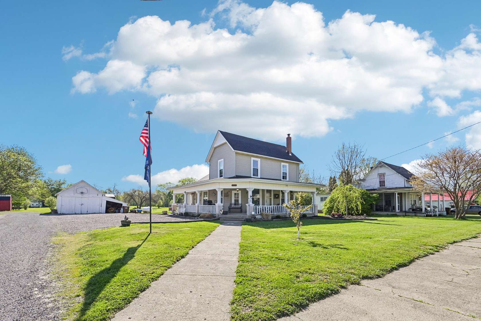 2 Acres of Land with Home for Sale in Woodstock, Ohio