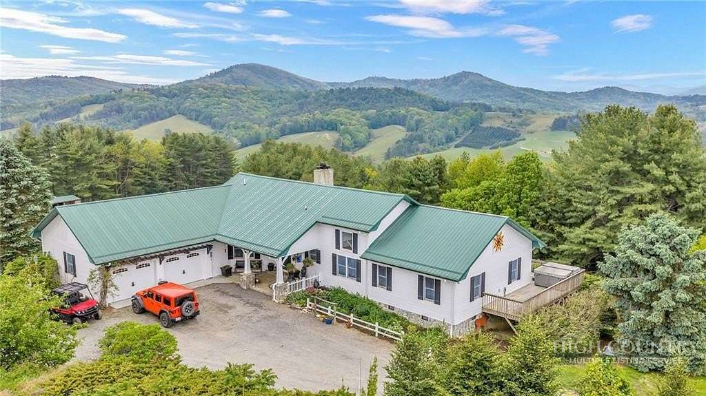 19.6 Acres of Land with Home for Sale in Laurel Springs, North Carolina