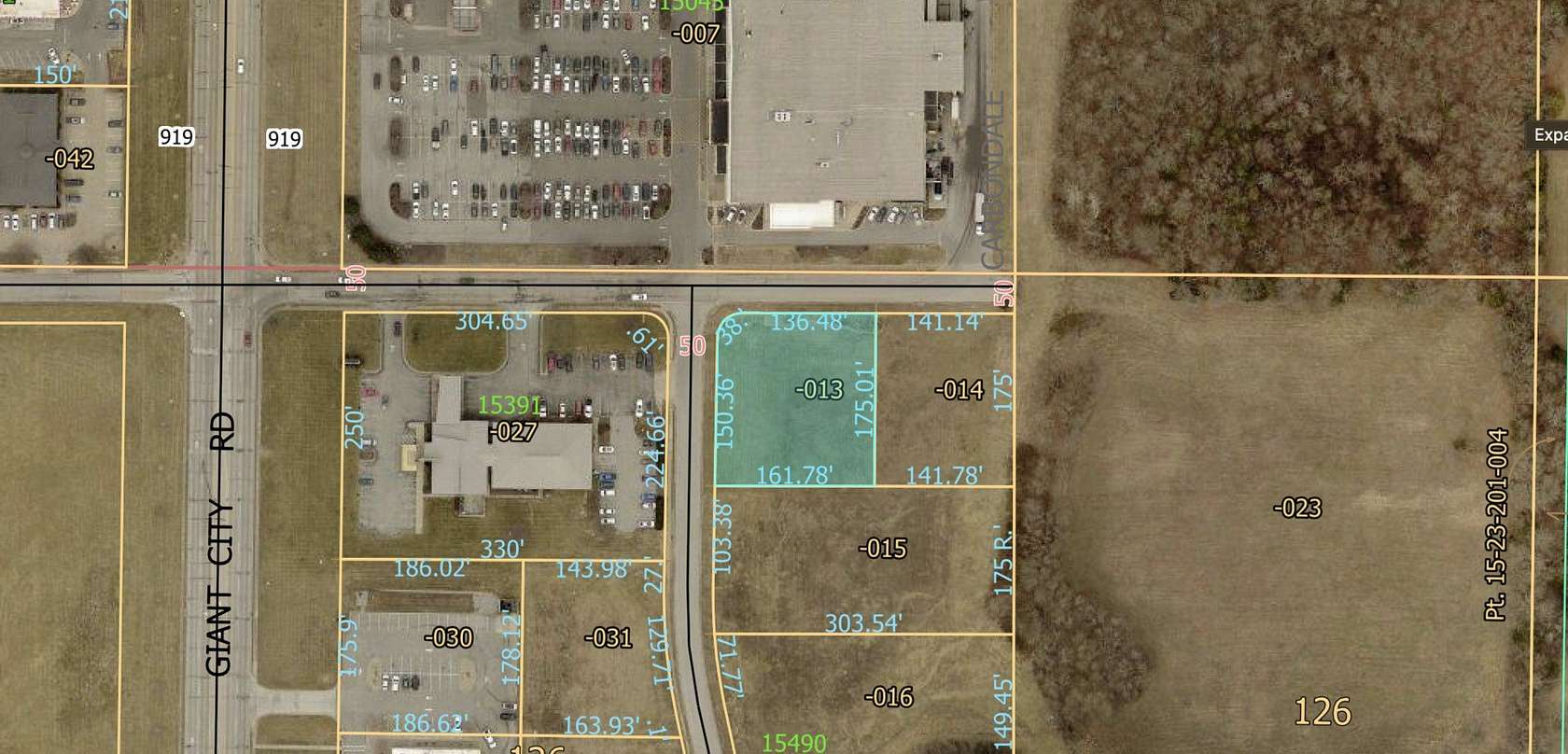 0.64 Acres of Land for Sale in Carbondale, Illinois