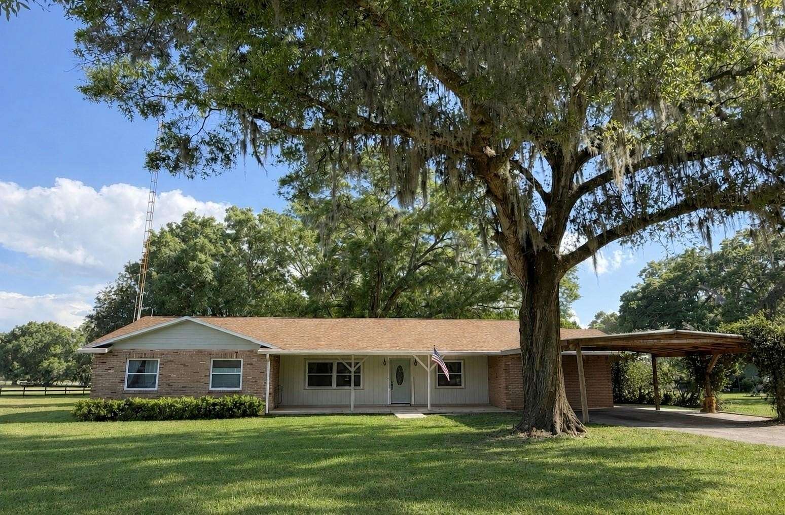 10.4 Acres of Land with Home for Sale in Citra, Florida