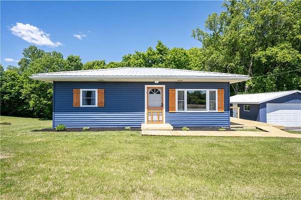 2.82 Acres of Land with Home for Sale in Corydon, Indiana