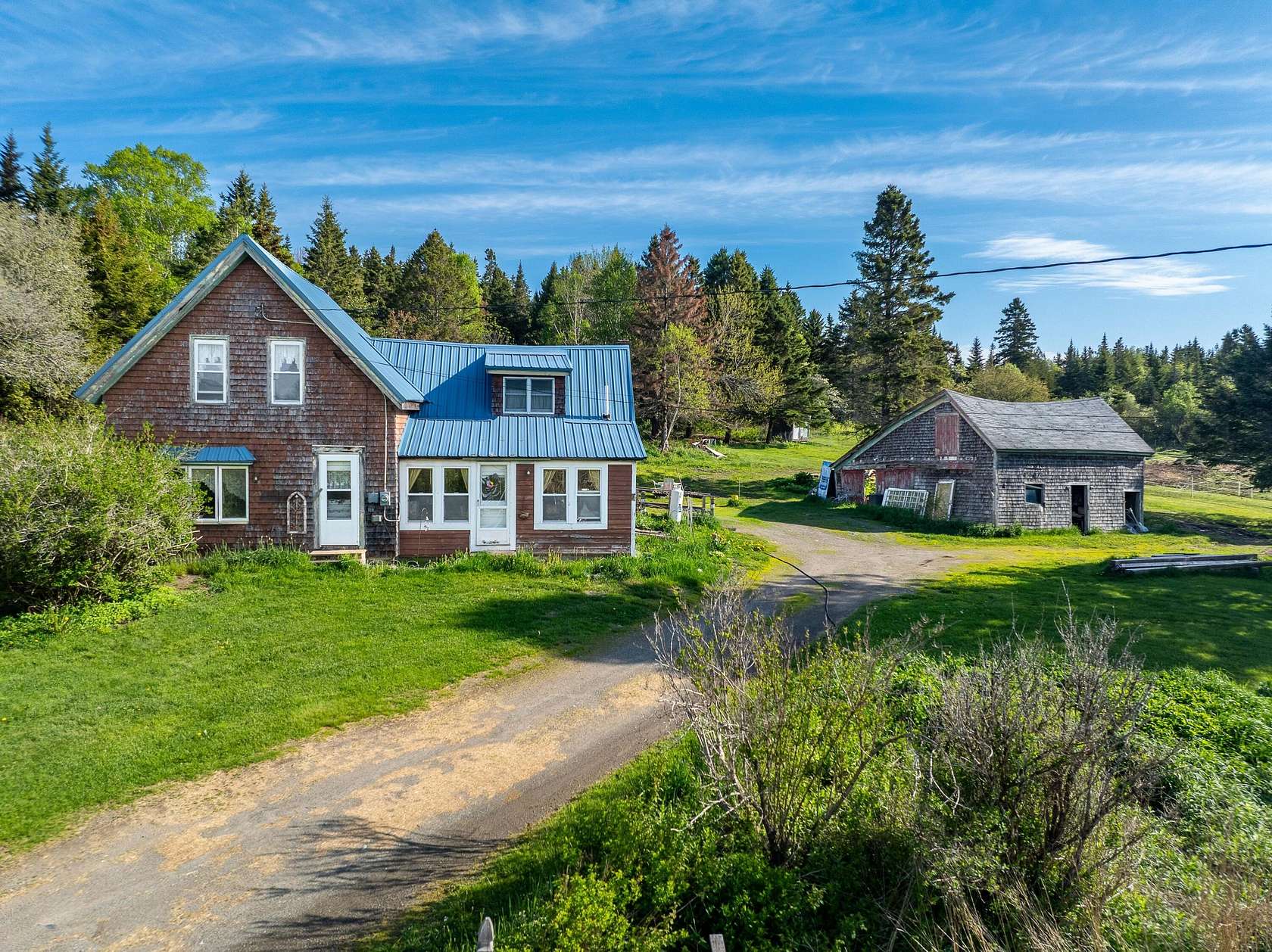 4.5 Acres of Land with Home for Sale in Lubec, Maine