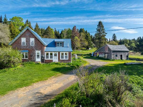 4.5 Acres of Land with Home for Sale in Lubec, Maine