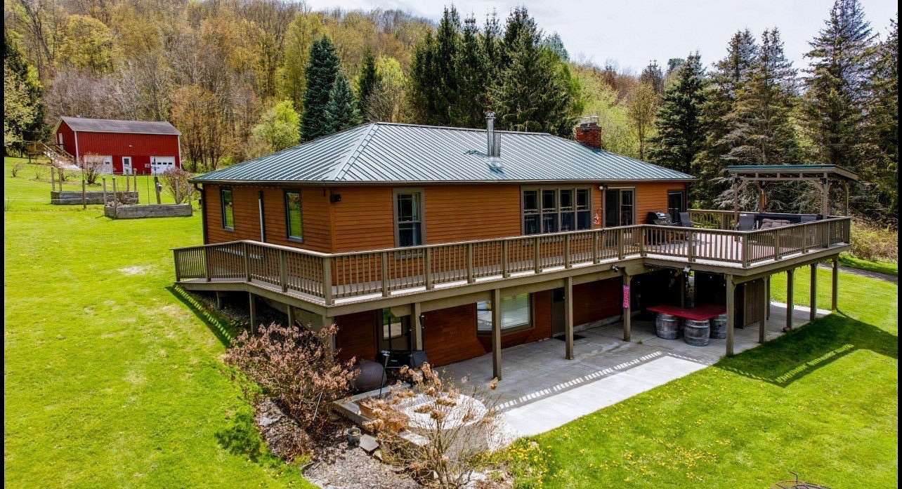 28.6 Acres of Recreational Land with Home for Sale in Oxford, New York