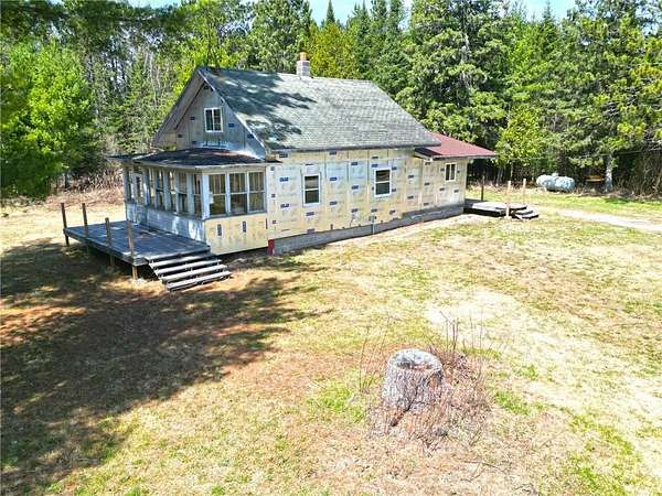 120 Acres of Recreational Land with Home for Sale in Embarrass, Minnesota