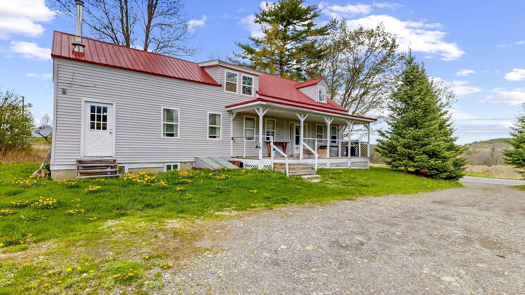 1.7 Acres of Land with Home for Sale in Sidney, Maine