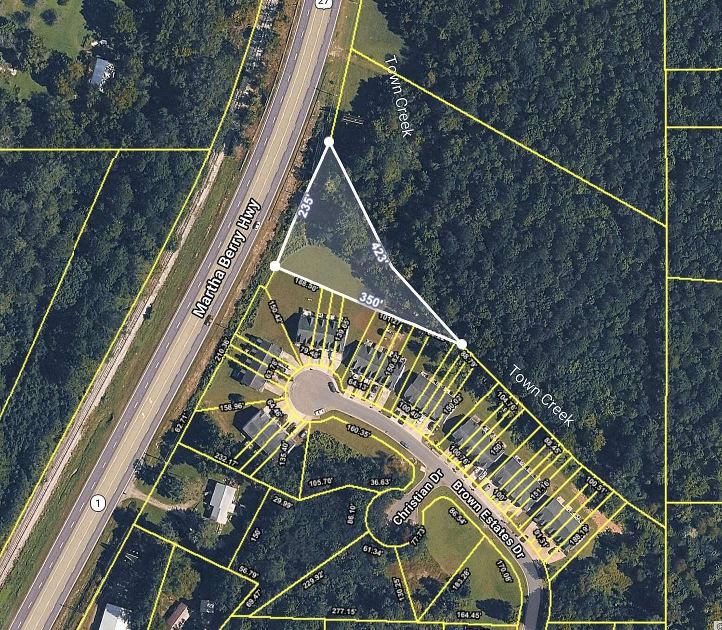 6.7 Acres of Residential Land for Sale in LaFayette, Georgia