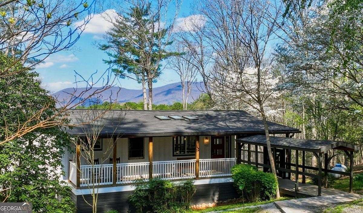 5.18 Acres of Land with Home for Sale in Ellijay, Georgia
