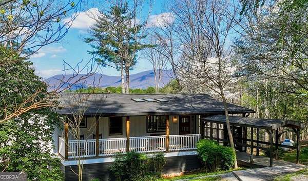 5.18 Acres of Land with Home for Sale in Ellijay, Georgia
