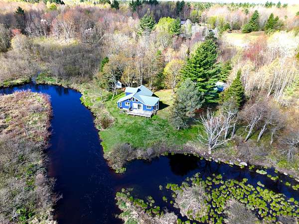 7.74 Acres of Land with Home for Sale in Dickinson Center, New York