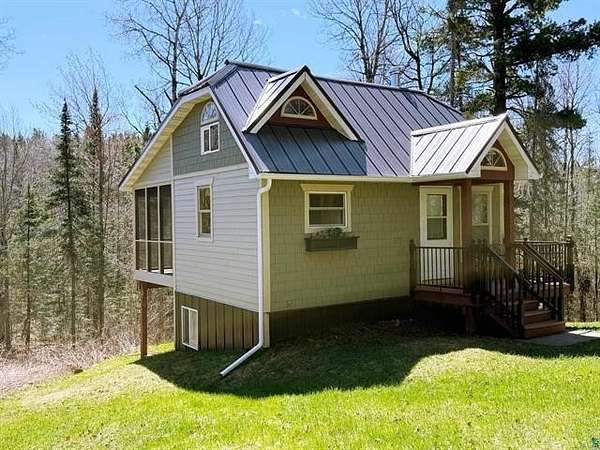 9.3 Acres of Land with Home for Sale in Iron River, Wisconsin
