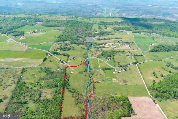 23.5 Acres of Agricultural Land with Home for Sale in Romney, West Virginia