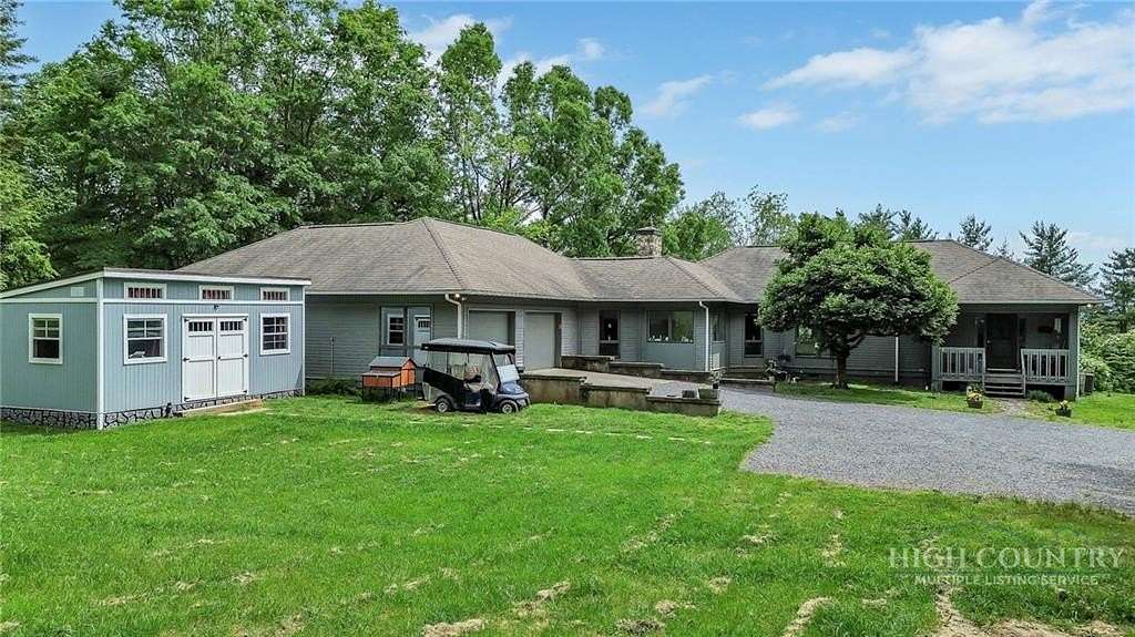 8.5 Acres of Land with Home for Sale in Jefferson, North Carolina