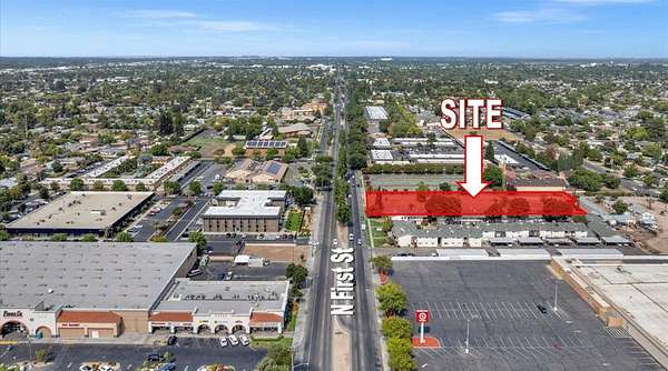 1.36 Acres of Mixed-Use Land for Sale in Fresno, California