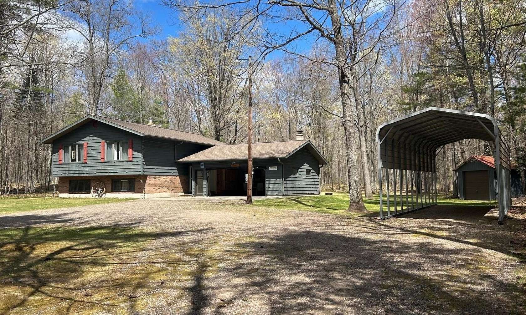 1.52 Acres of Land with Home for Sale in Arbor Vitae, Wisconsin