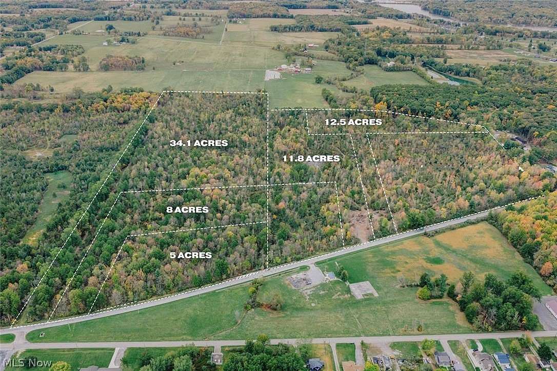 11.8 Acres of Land for Sale in Lake Milton, Ohio