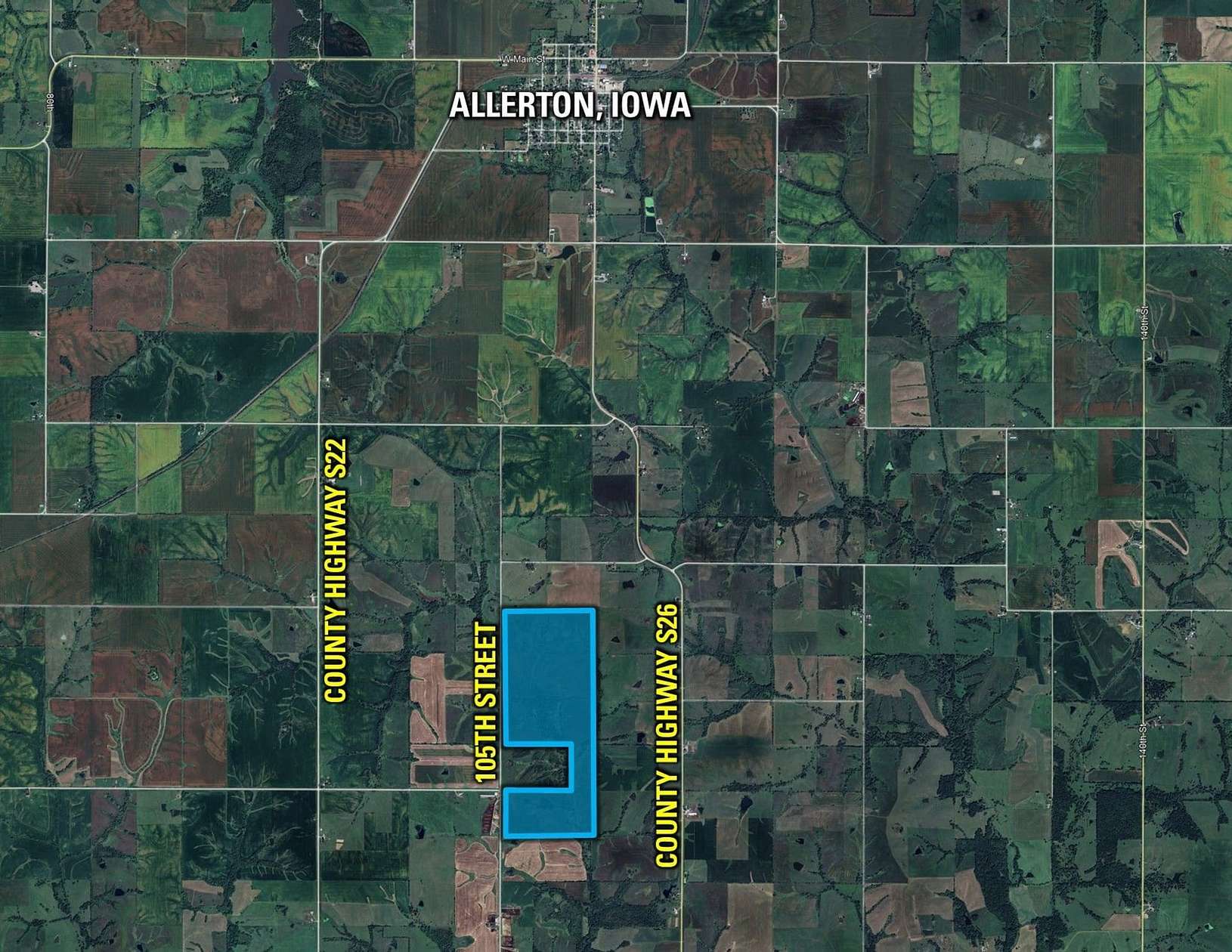 338 Acres of Land for Sale in Allerton, Iowa