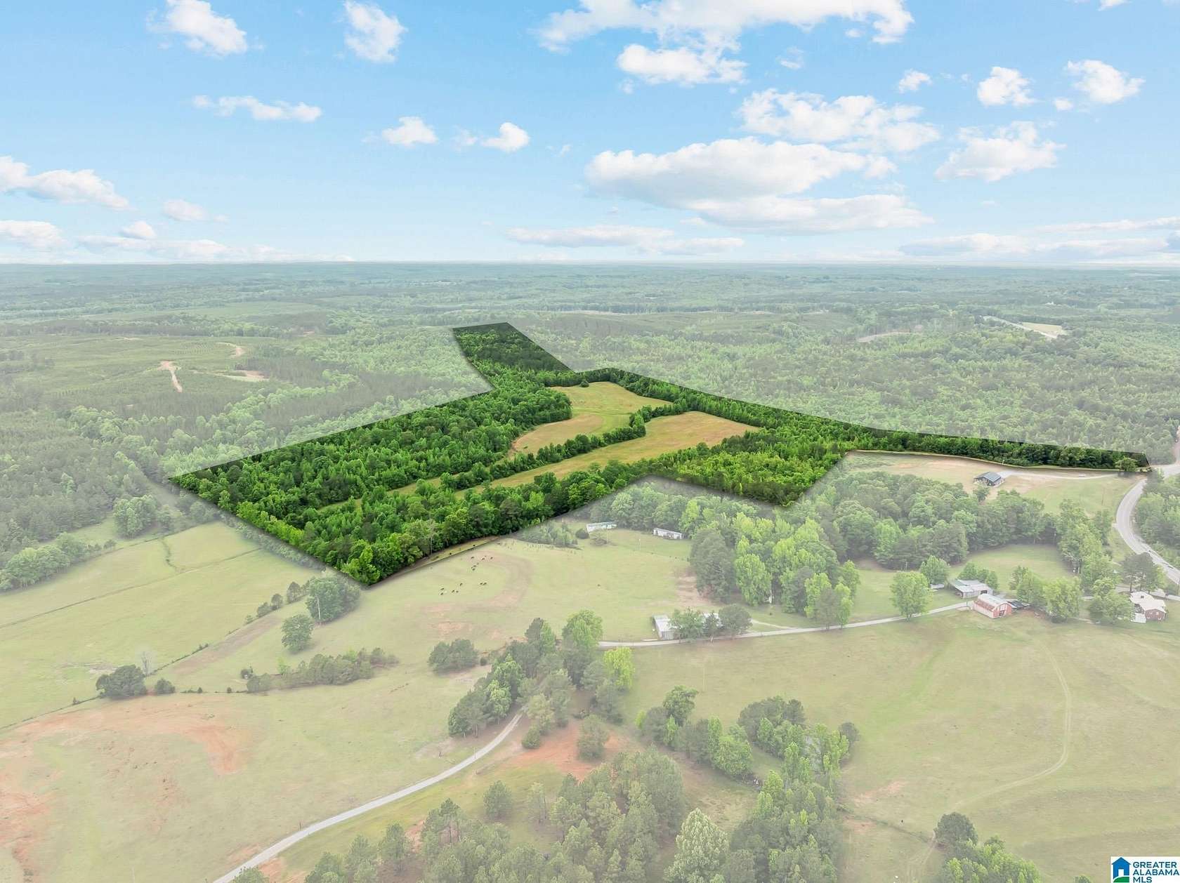 107 Acres of Recreational & Residential Land for Sale in Maplesville, Alabama