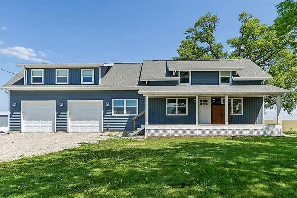 2.5 Acres of Land with Home for Sale in Belle Plaine, Iowa