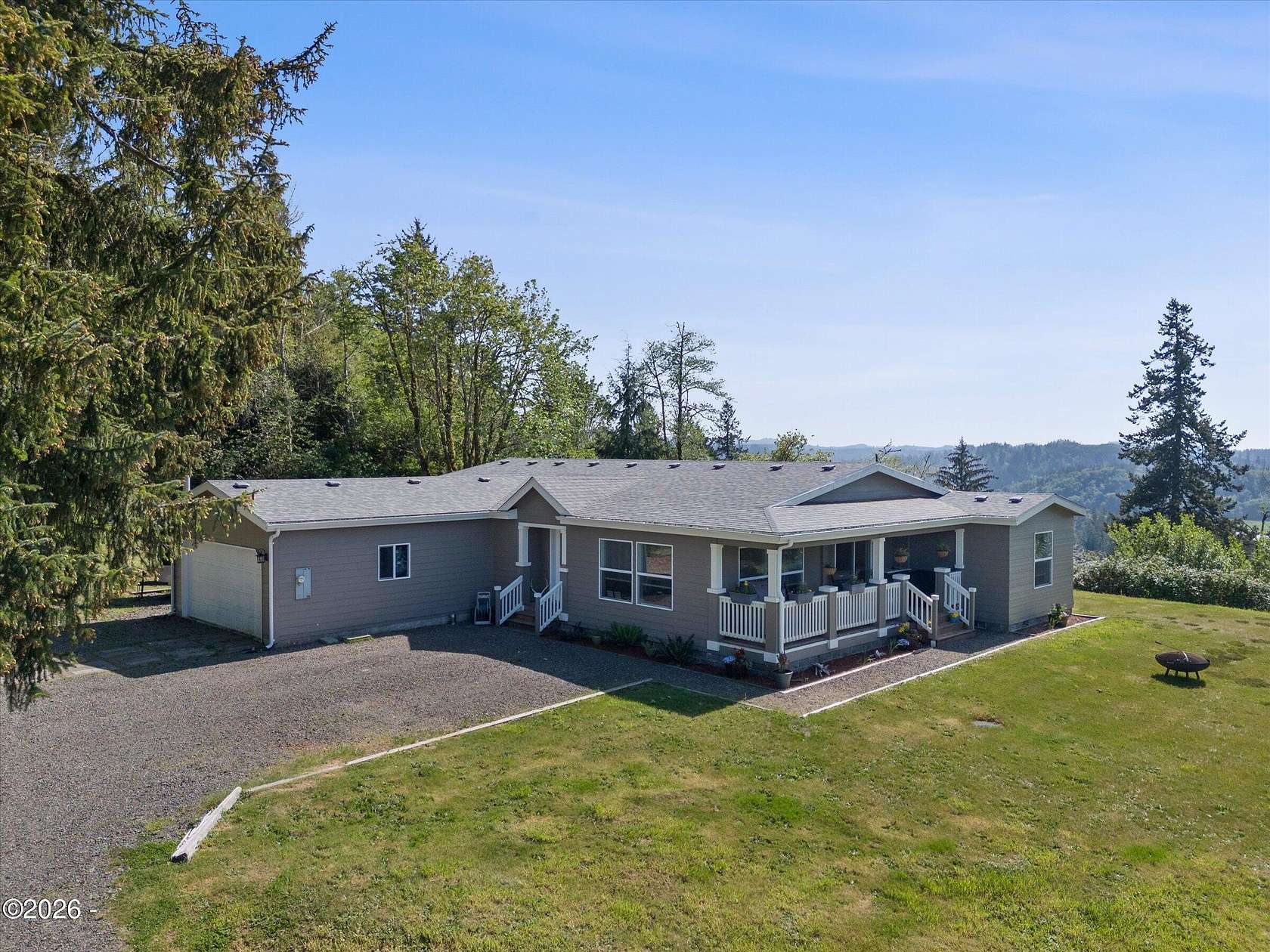 4.22 Acres of Land with Home for Sale in Toledo, Oregon