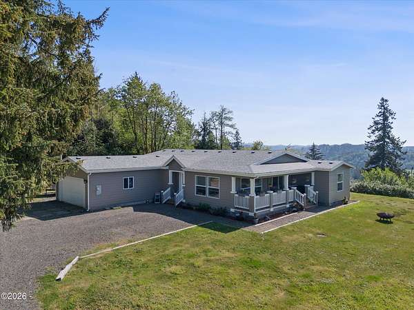 4.22 Acres of Land with Home for Sale in Toledo, Oregon