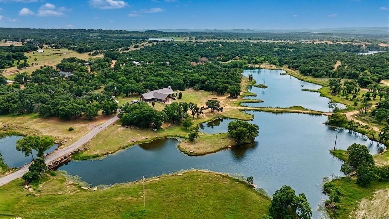 5.87 Acres of Land with Home for Sale in Santo, Texas