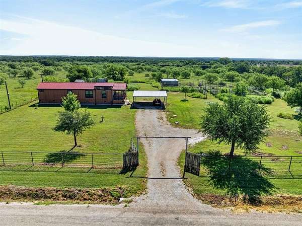 5 Acres of Land with Home for Sale in Mineral Wells, Texas