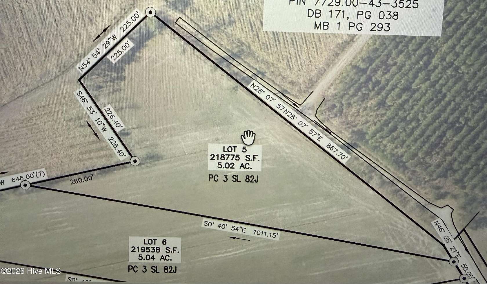 5 Acres of Residential Land for Sale in Roper, North Carolina