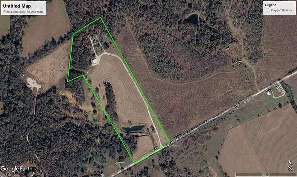 25 Acres of Land with Home for Sale in Hillsboro, Texas