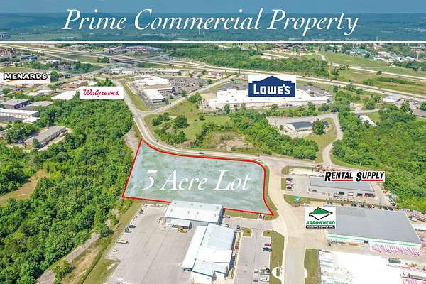 3 Acres of Mixed-Use Land for Sale in Hollister, Missouri