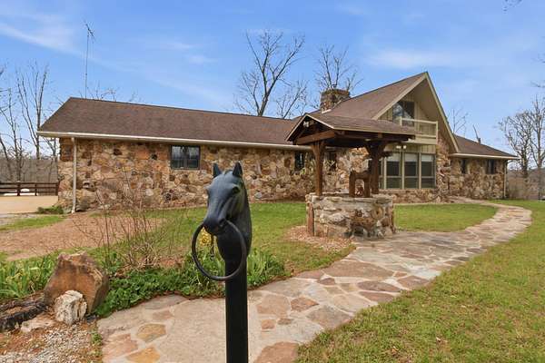20.3 Acres of Land with Home for Sale in Houston, Missouri